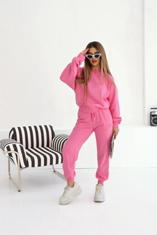 Spodnie damskie BG Brand | róż barbie