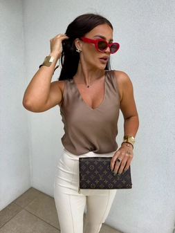 Top SATYNA – mokka