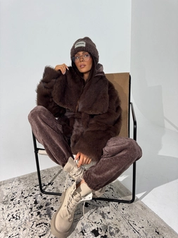 Kurtka FUZZY czekolada