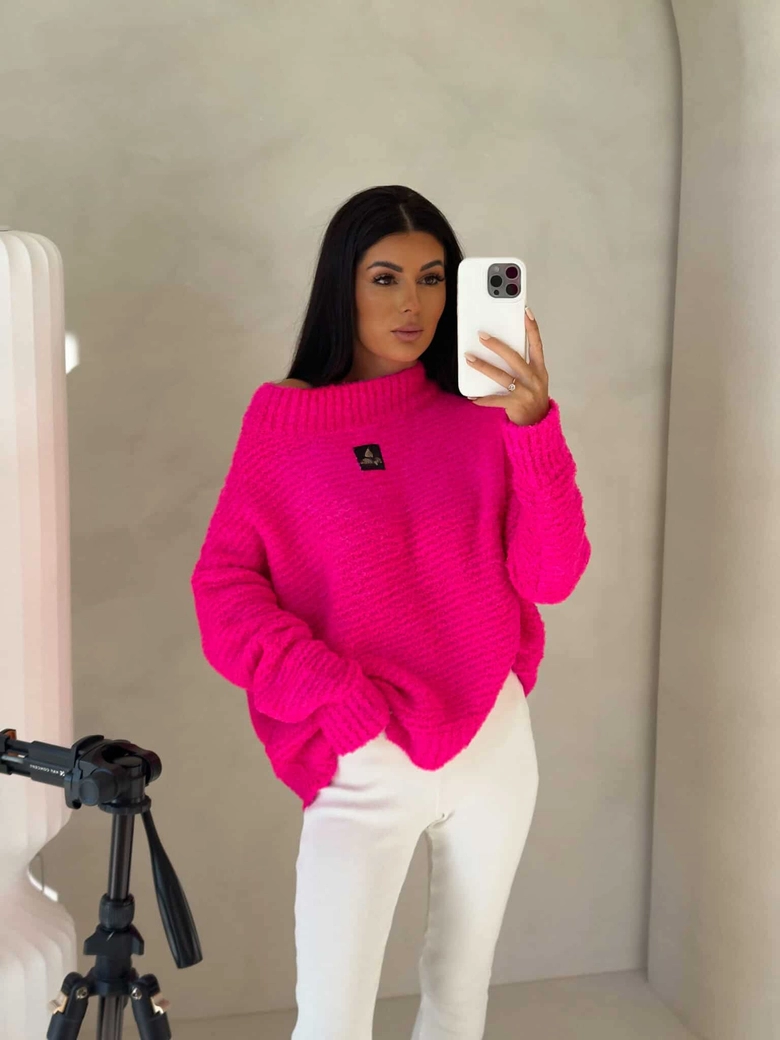 Sweter BUCLA – różowa
