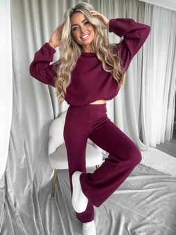 Komplet ANGEL – bordowy