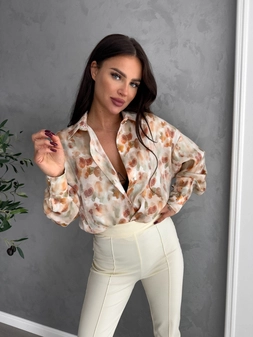 Koszula OVER SPRING wiskoza – moro