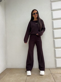 Komplet CANVAS – czekoladowy