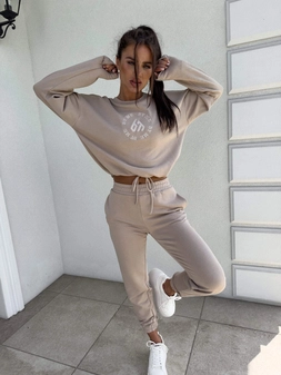 Komplet LOUIS - beżowy