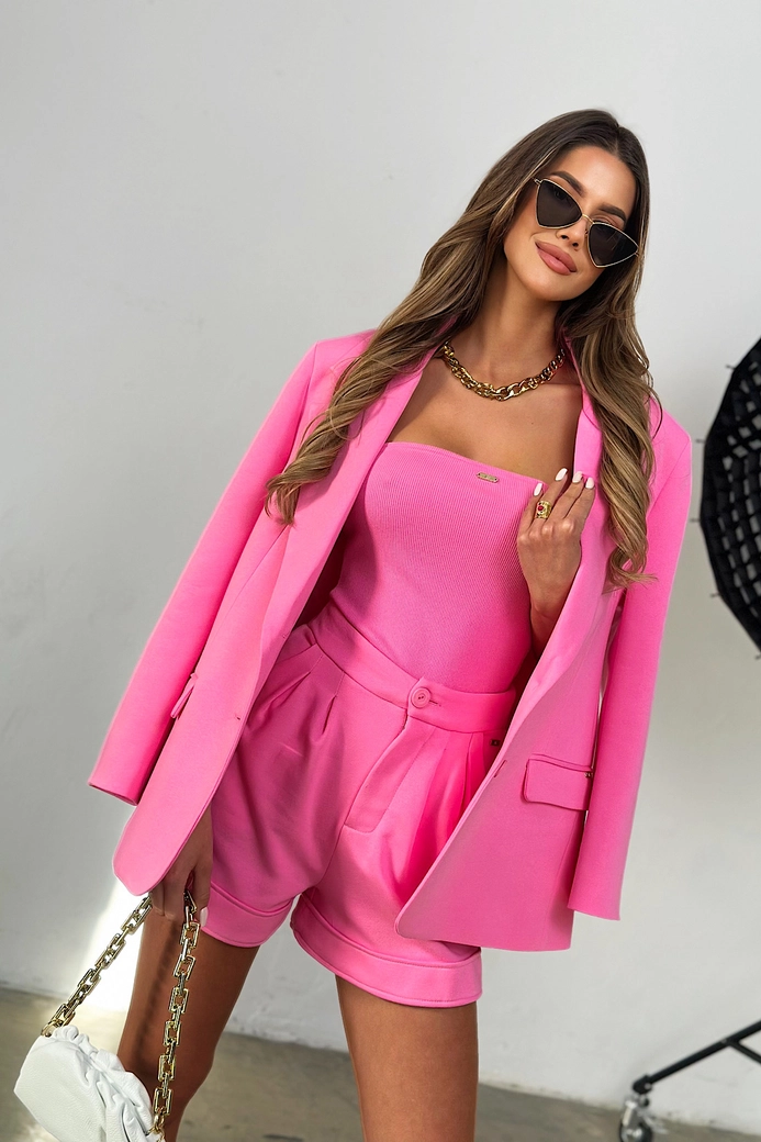 Marynarka damska BG Daylight | róż R21102