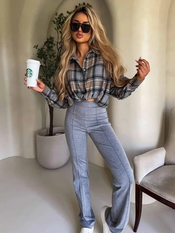 Koszula KRATA - szara