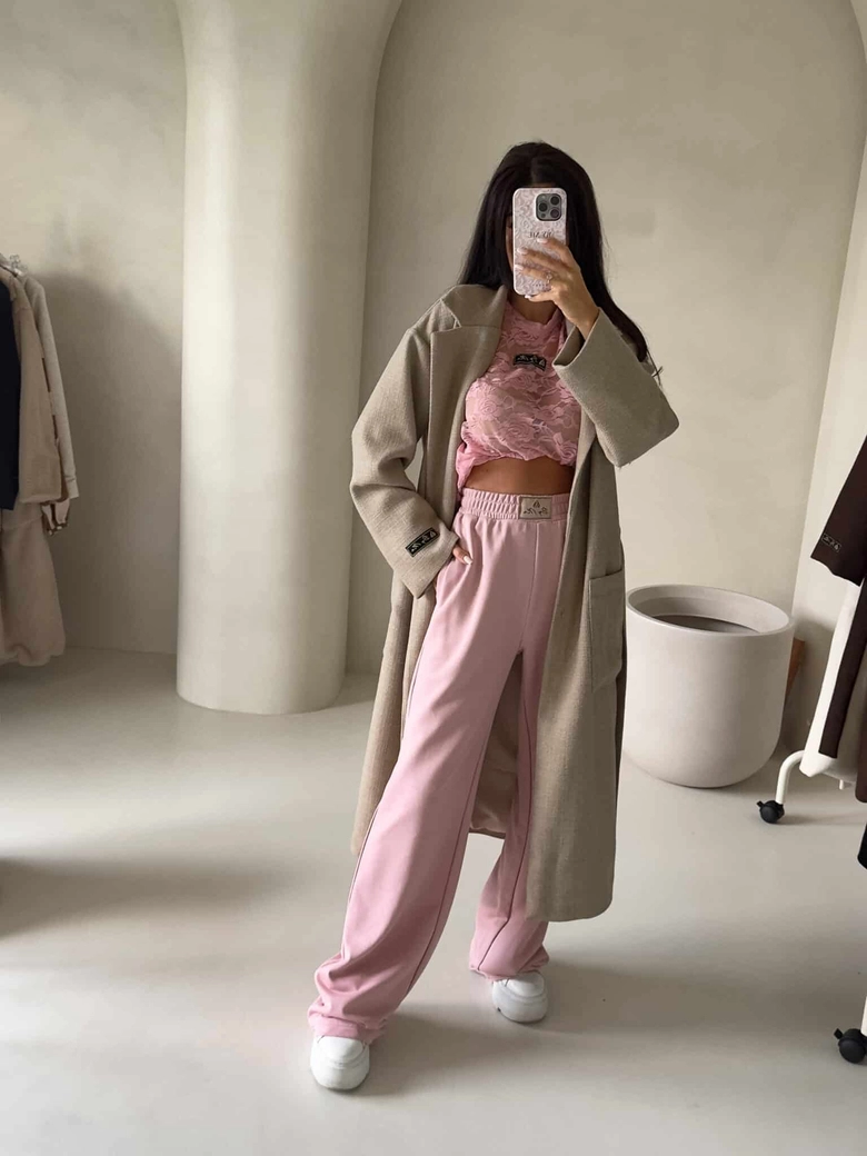 Płaszcz BOSS – beżowy