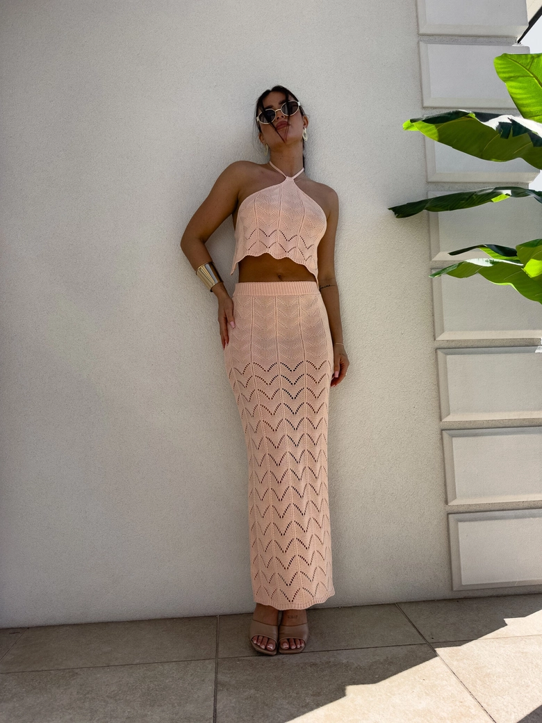 Komplet MARBELLA - morela