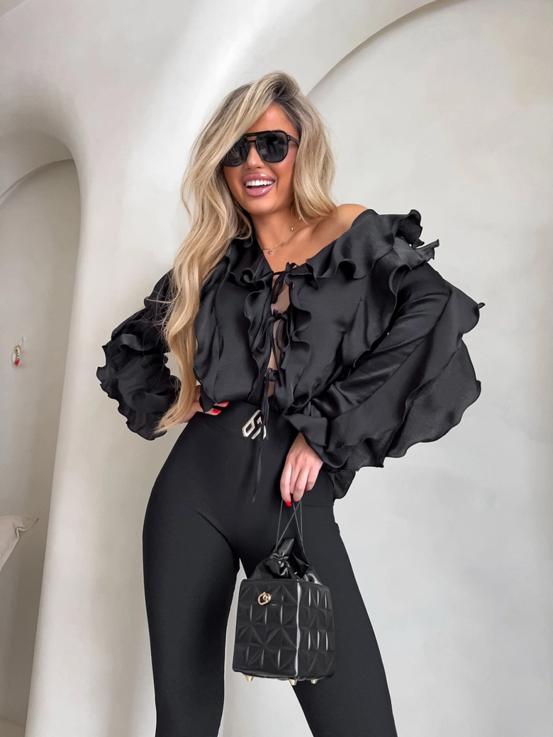 Bluzka COURTNEY - czarna