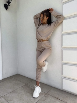 Komplet LOUIS - beżowy