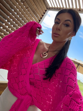 Kimono AMEIRO - fuksja