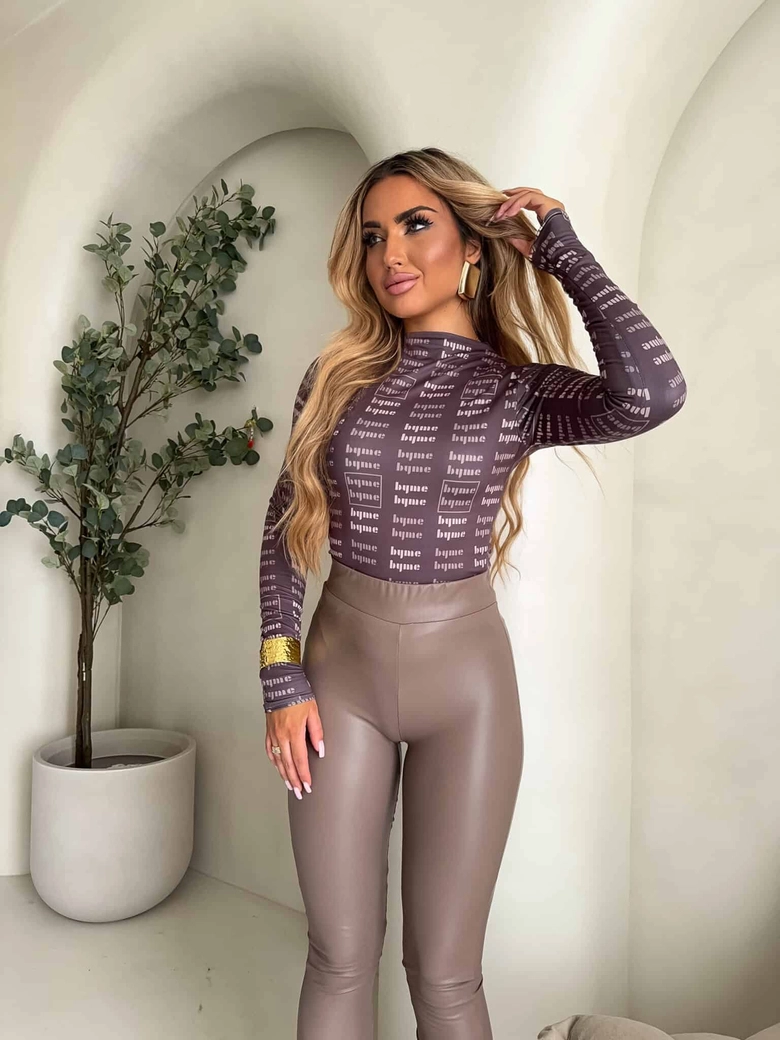 Bluzka SKIN MIU – mokka