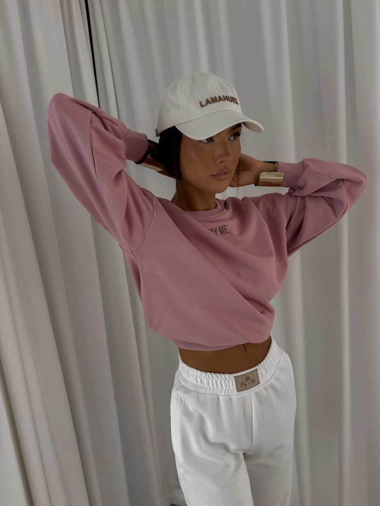 Bluza COTTON - brudny róż