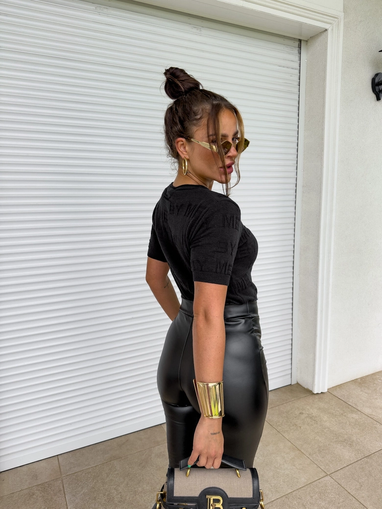 Sweter PARIS SUMMER - czarny E16656