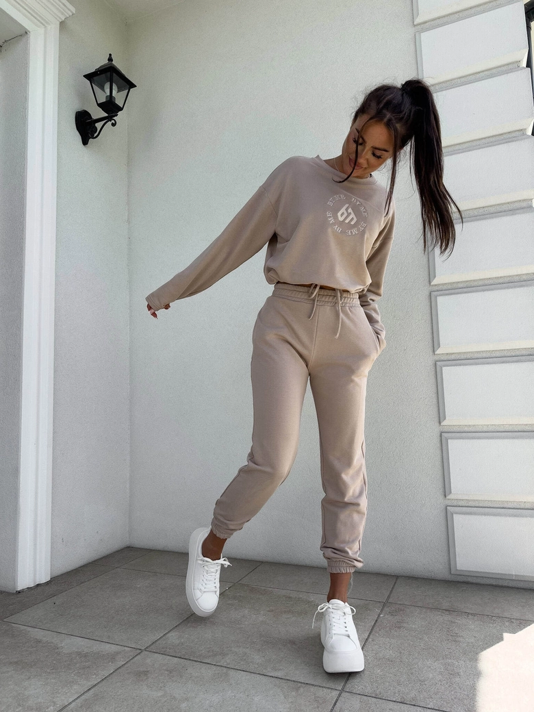 Komplet LOUIS - beżowy