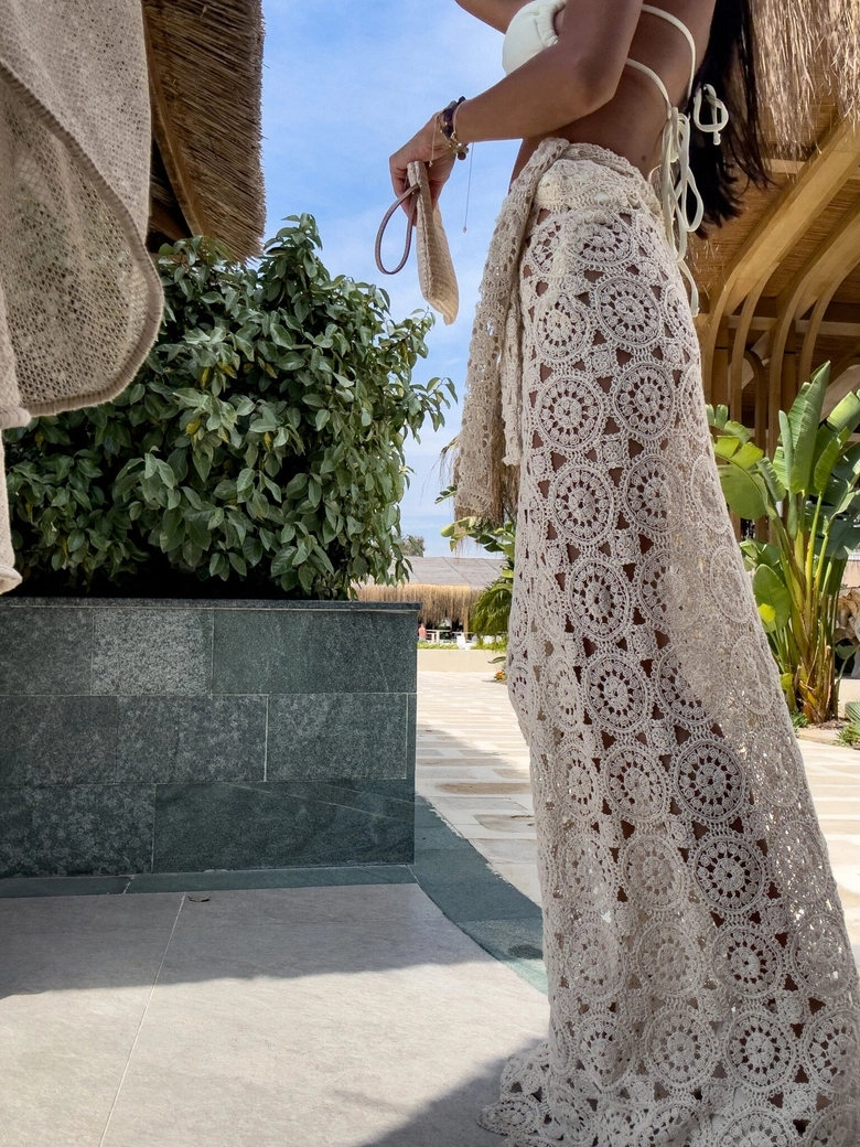 Spódnica PLAŻOWA – beżowa