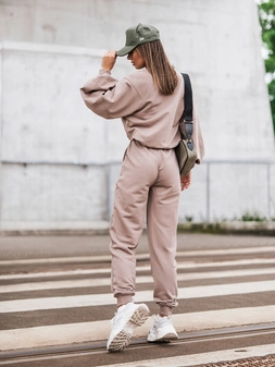 Bluza dresowa beżowa Roxie CY472