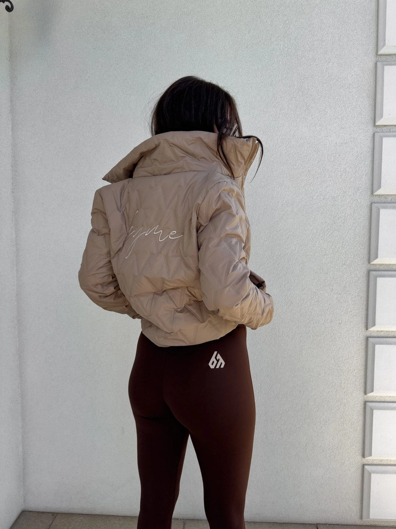 Kurtka VESTE – mleczna czekolada