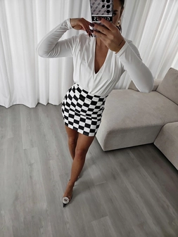 Bluzka SPICE - ecru C18878