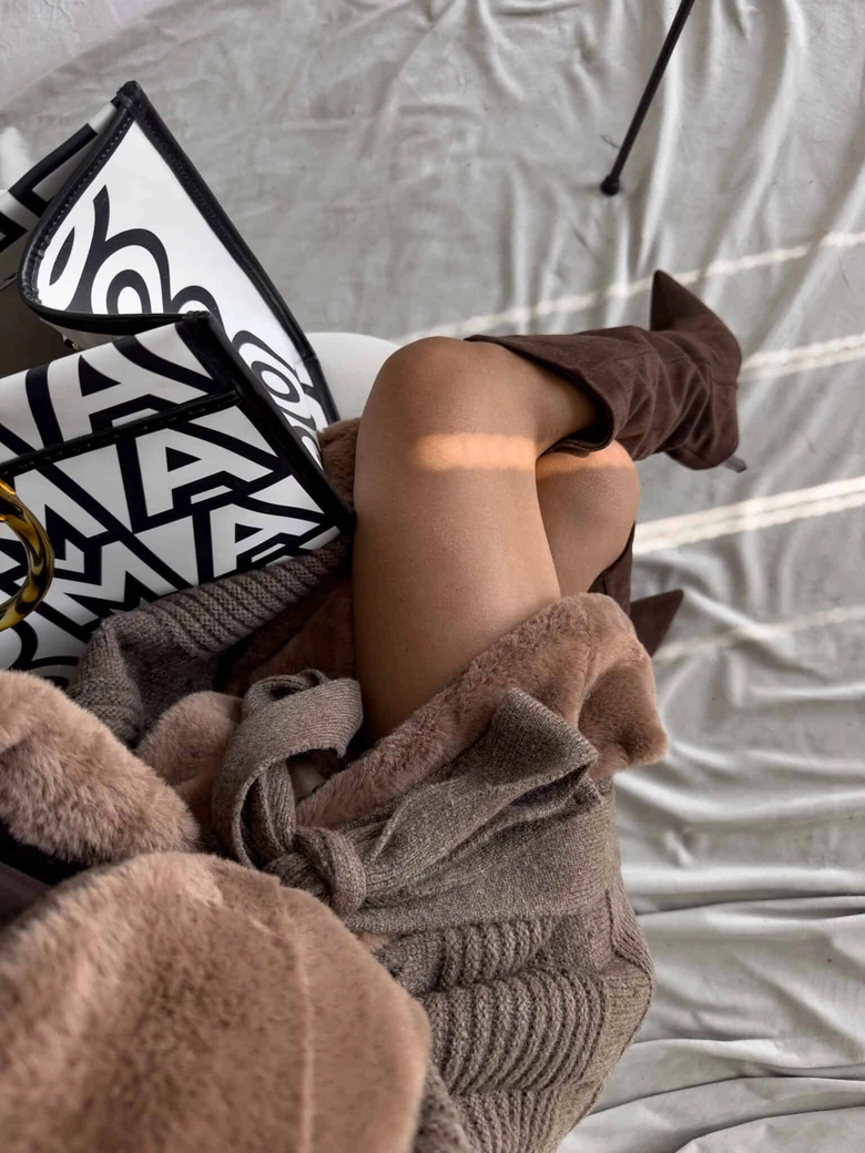 Kardigan DREAM - czekoladowy