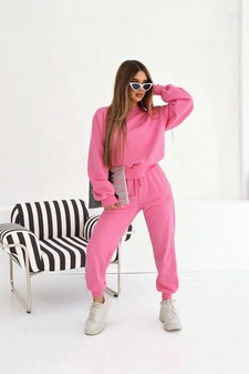 Spodnie damskie BG Brand | róż barbie