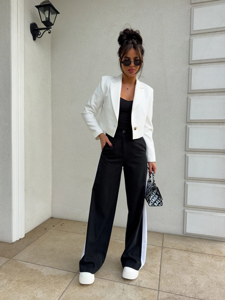 Marynarka SLIM - ecru