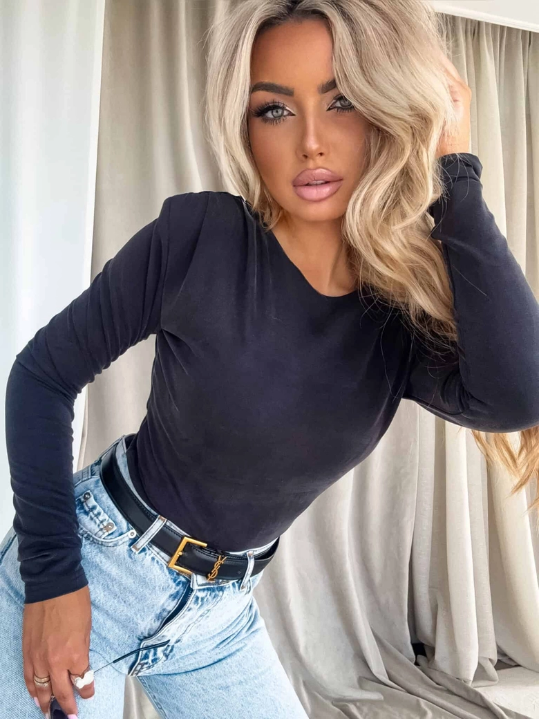 Bluzka LAMIA – czarna