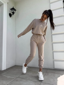 Komplet LOUIS - beżowy