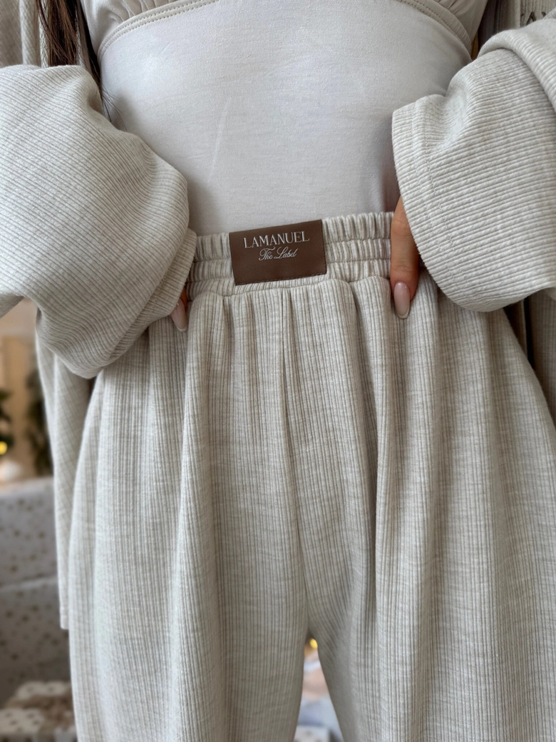 Spodnie LOOSE vanilla