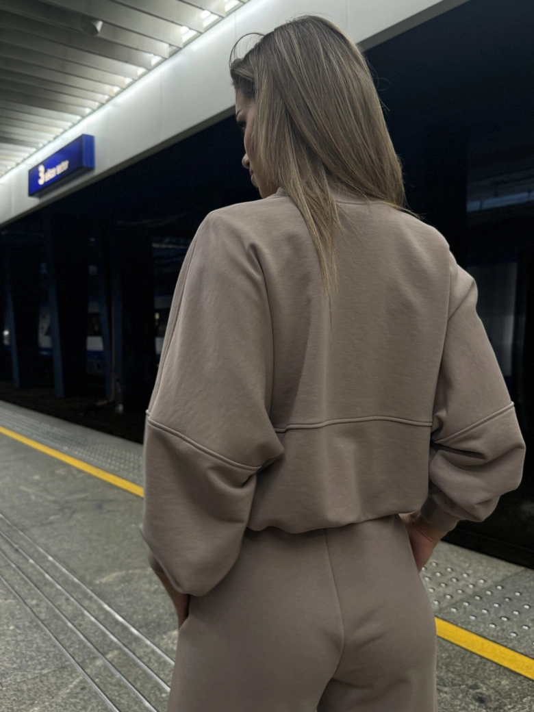 Bluza UNPLUGGED cappucino CY15482