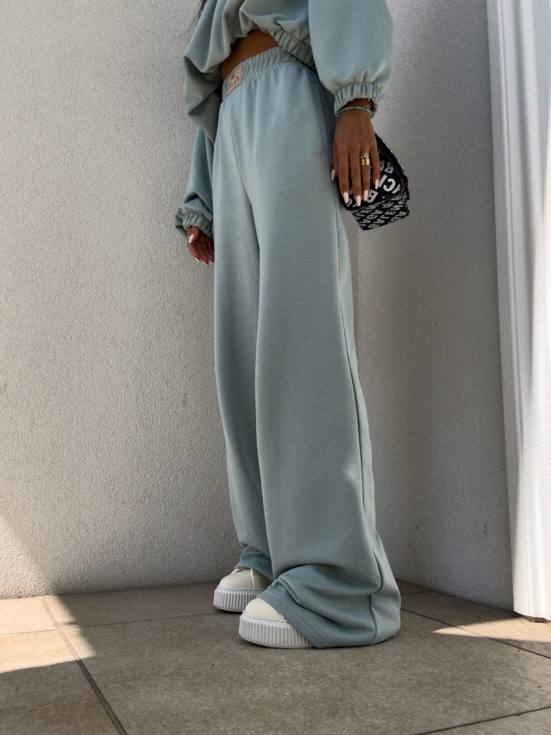 Spodnie SEVEN – szałwiowe