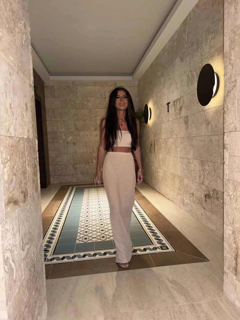 Komplet SHINE - beżowy