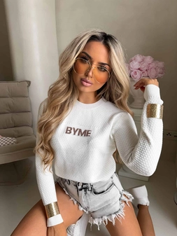 Sweter CRISTAL – ecru