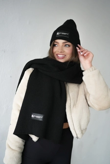 Czapka BG Teddy | czarny K17958