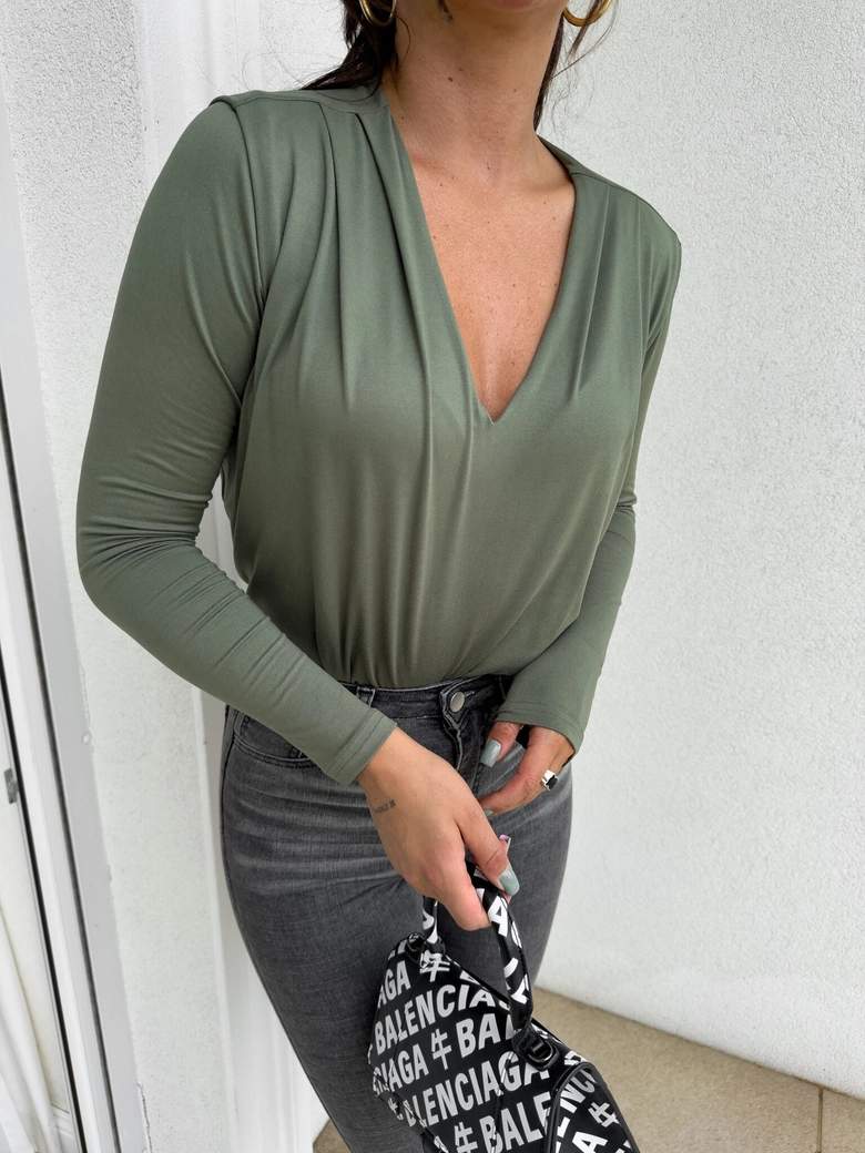 Bluzka SPICE - khaki C16672