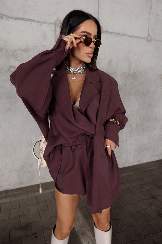 Komplet AFFECT czekolada