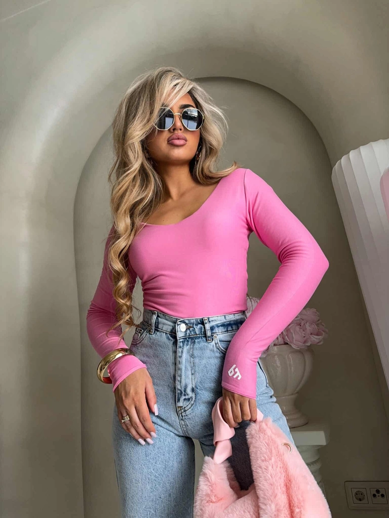 Bluzka VENEZIA - różowa