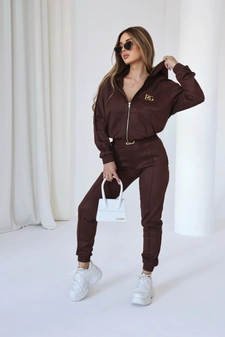 Dres damski BG New essential | czekolada