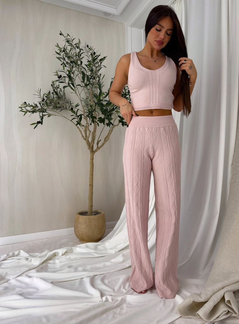 Top SAMIRA – pudrowy róż