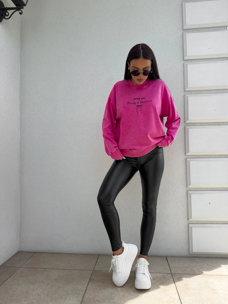 Bluza GOODNESS - różowa