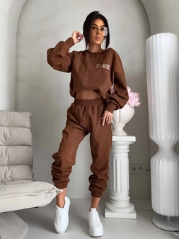 Komplet NOIR – karmelowy