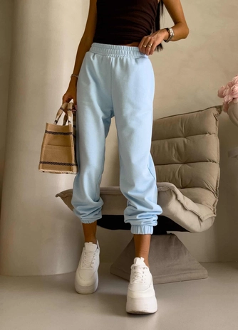 Spodnie dresowe CLASSIC - baby blue