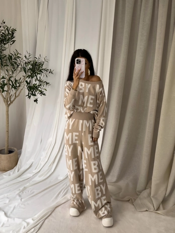 Komplet MORE – beżowy