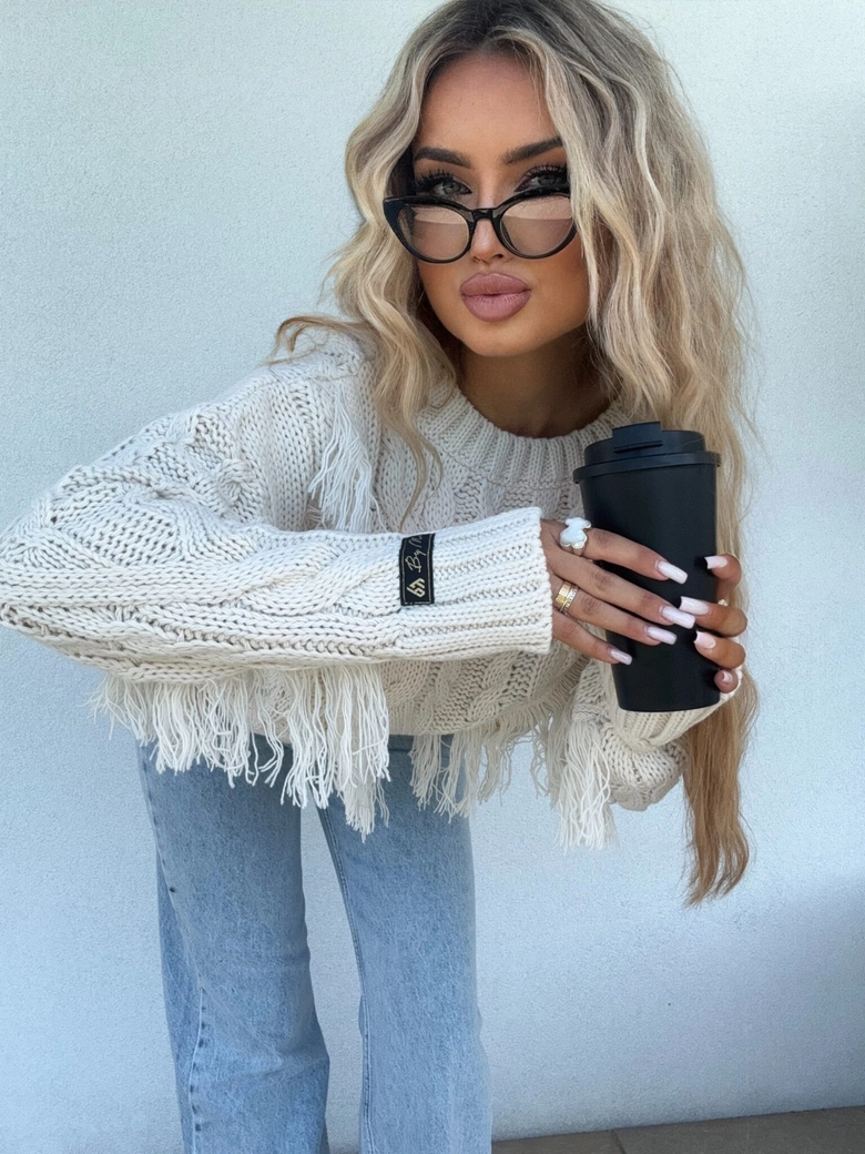 Sweter INDIANA - wanilia