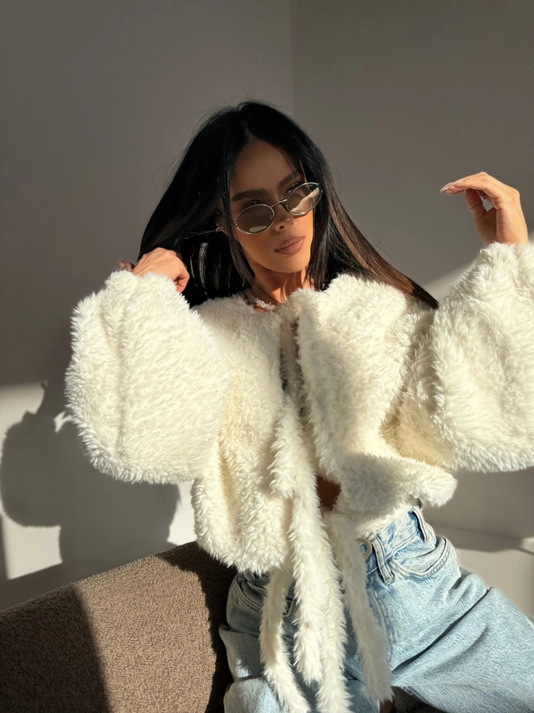 Kurtka PILLOW ecru limited