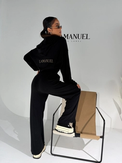 Kombinezon PLEASE czarny