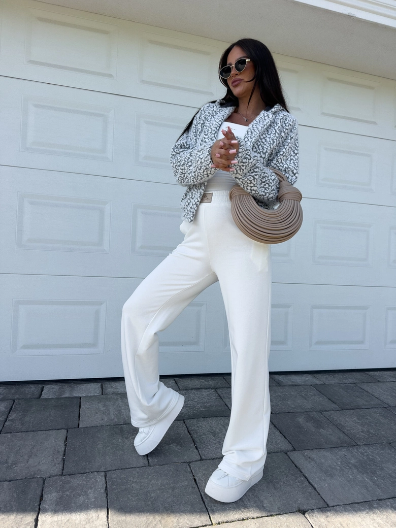 Spodnie SEVEN – ecru