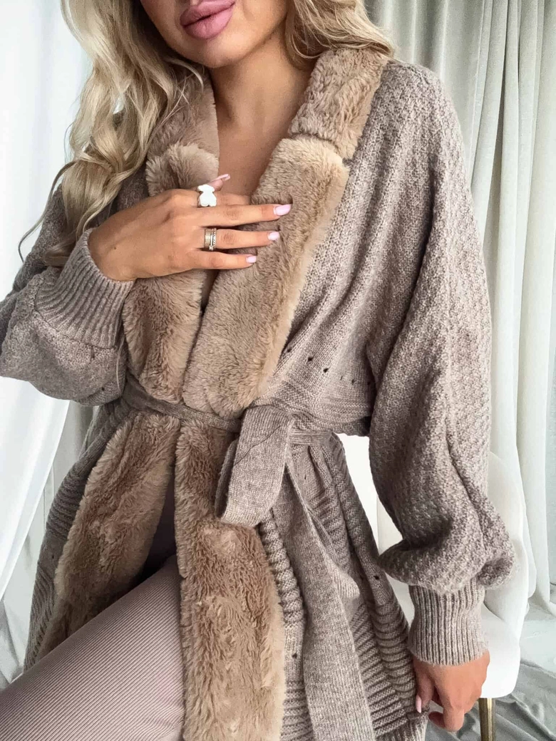 Kardigan DREAM - mokka