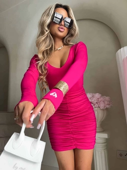 Bluzka VENEZIA - fuksja