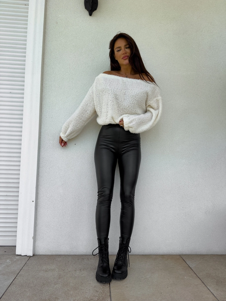 Bluza UNDER baranek – ecru